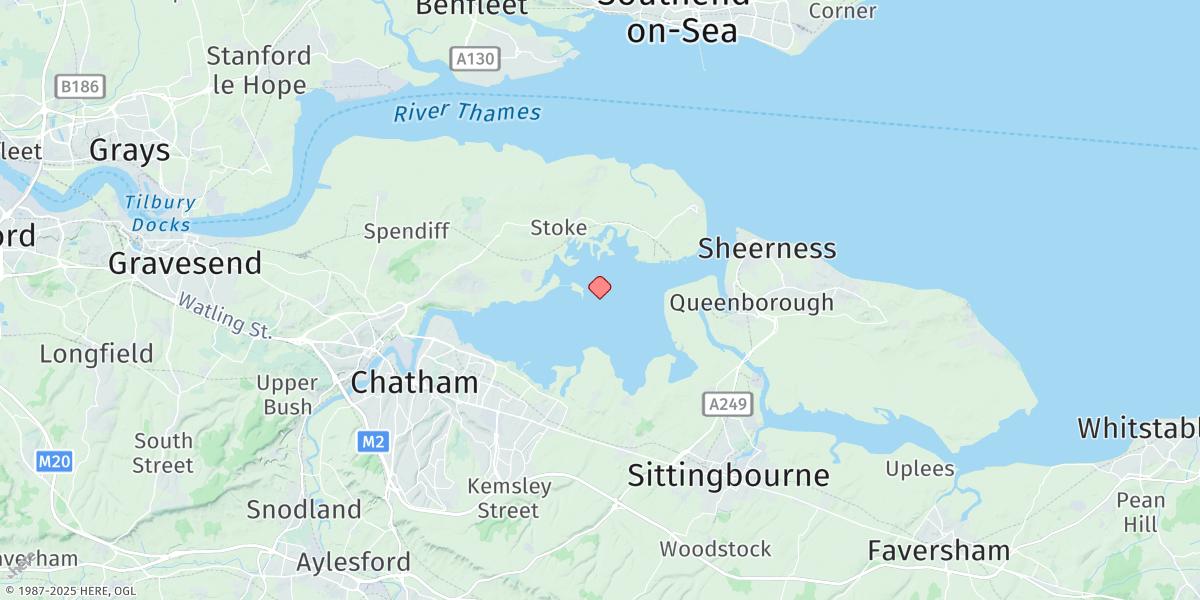 Map of Bee Ness