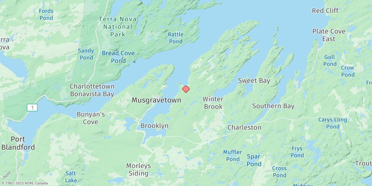 Map of JAMESTOWN