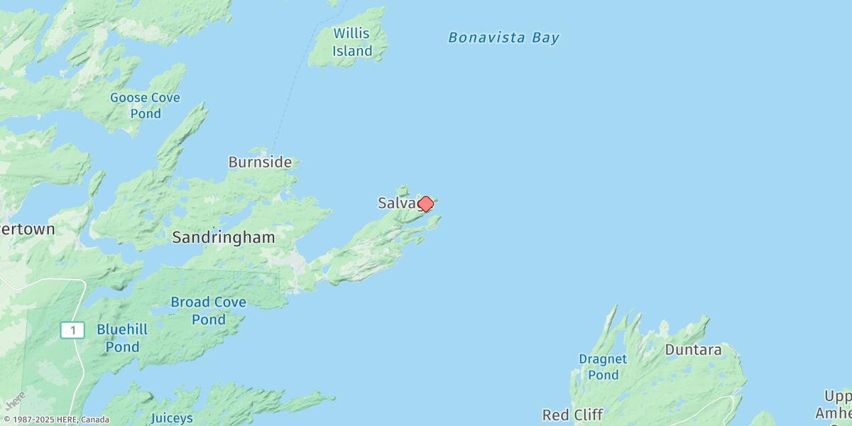 Map of SALVAGE
