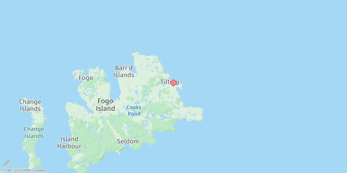 Map of TILTING HARBOUR