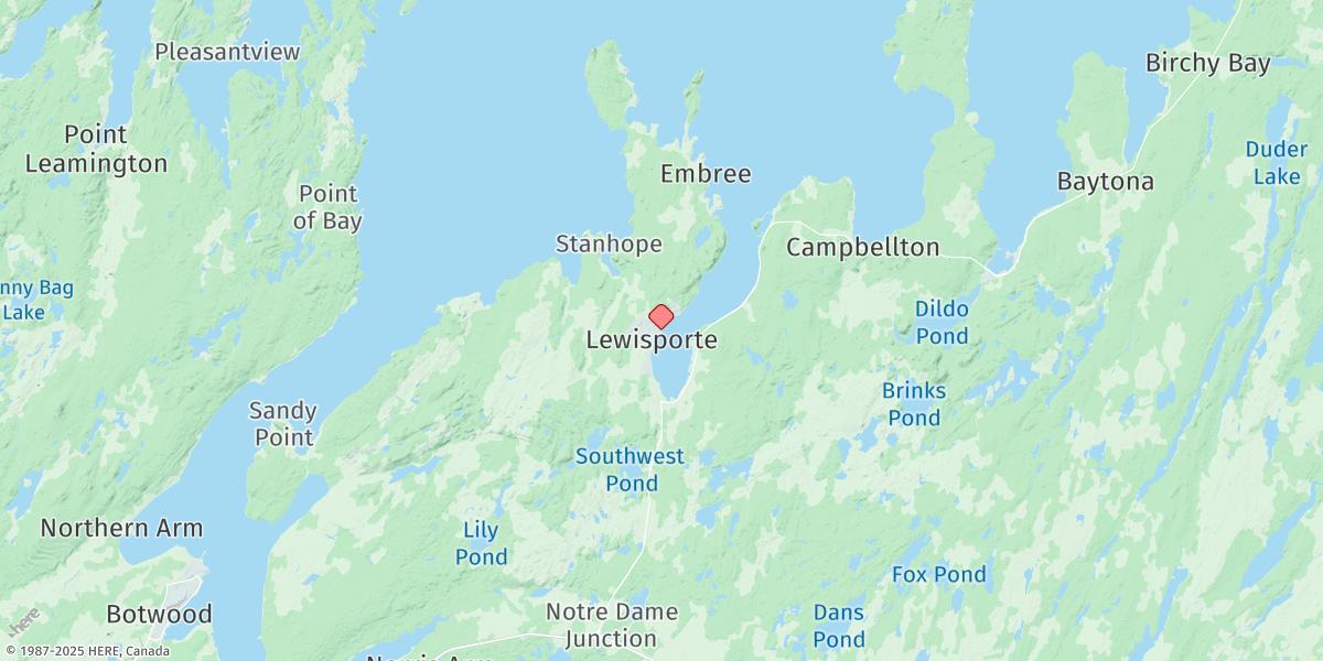 Map of LEWISPORTE