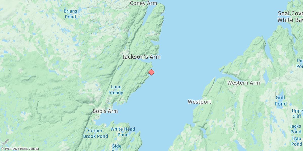 Map of SOPS ISLAND