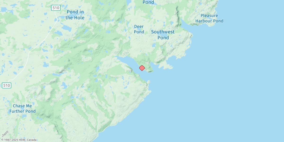 Map of CHATEAU BAY