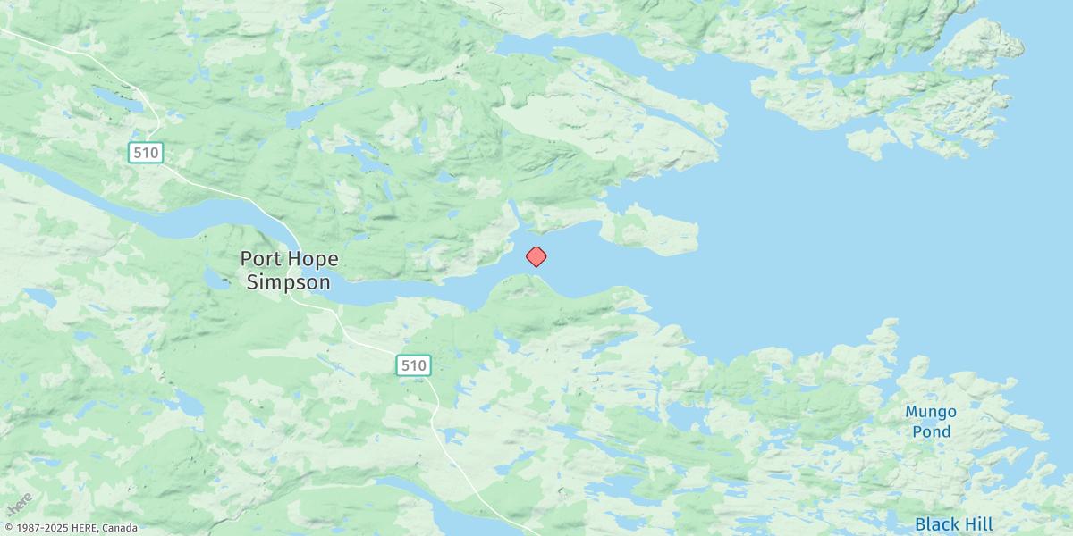 Map of NEVILE ISLAND