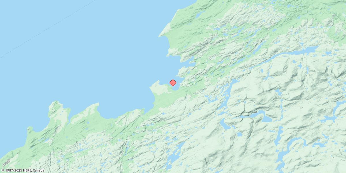 Map of CABOT POINT