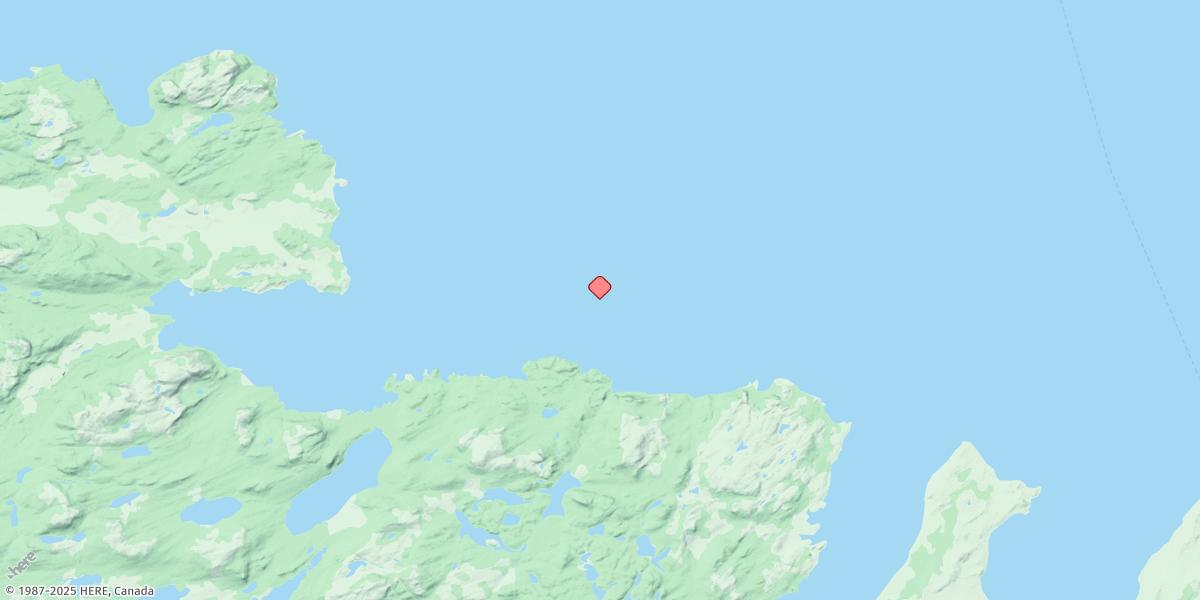Map of DAVIS INLET