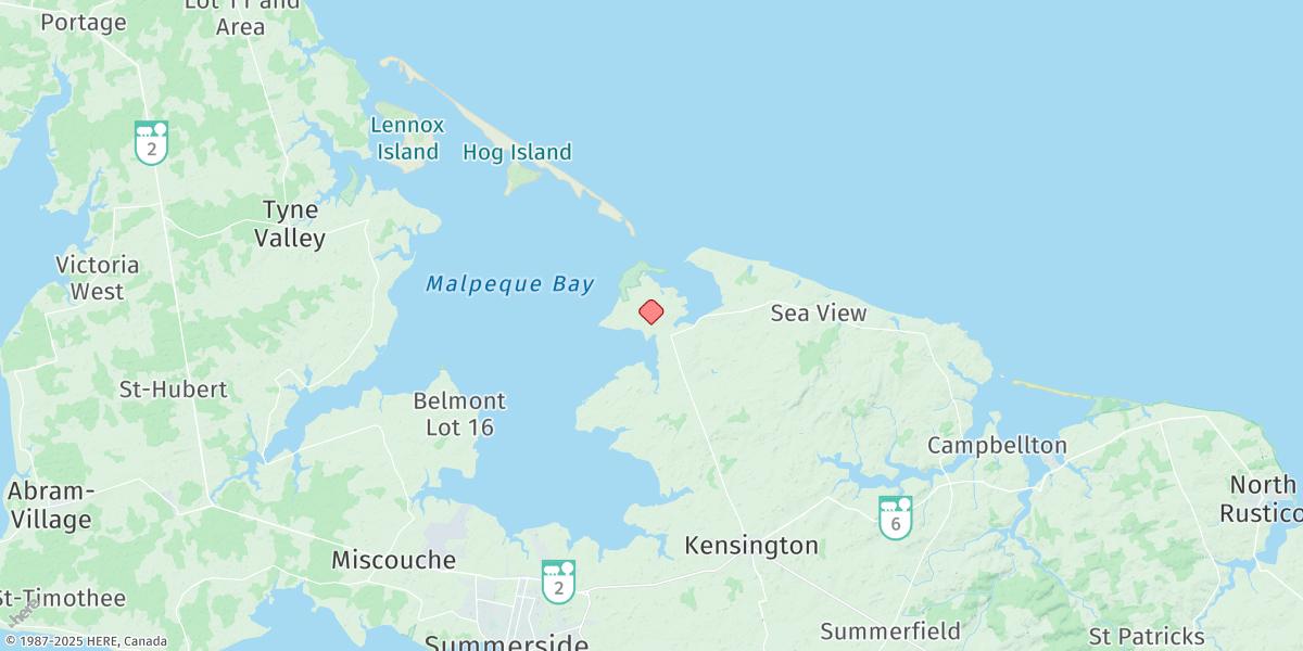 Map of MALPEQUE