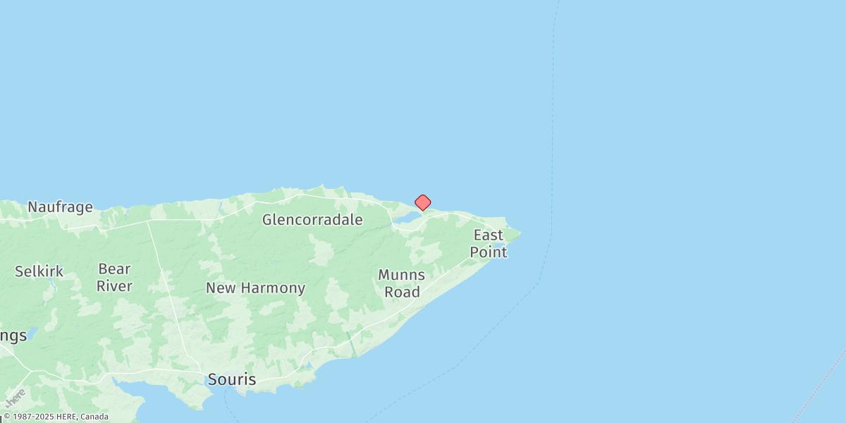 Map of NORTH LAKE HARBOUR