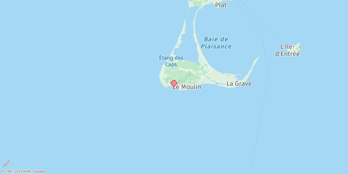 Map of Anse à la Cabane