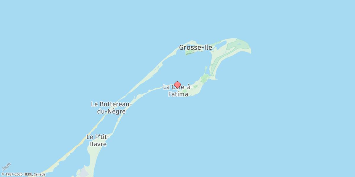 Map of Grande-Entrée