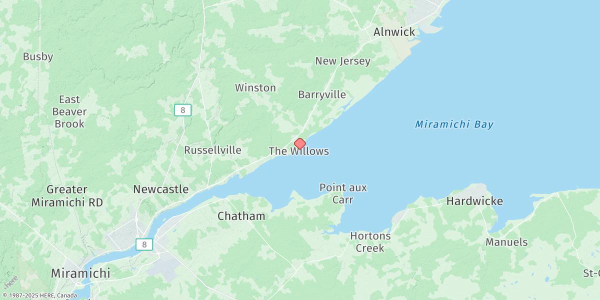 Map of OAK POINT