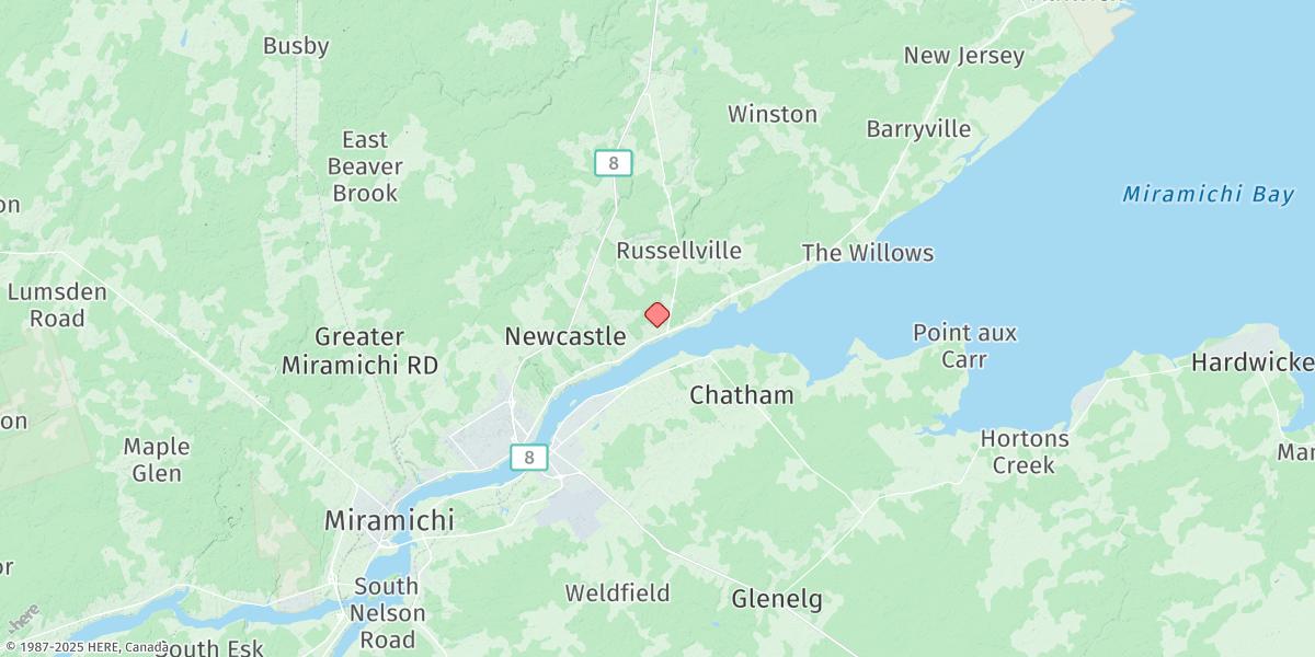 Map of GORDON POINT