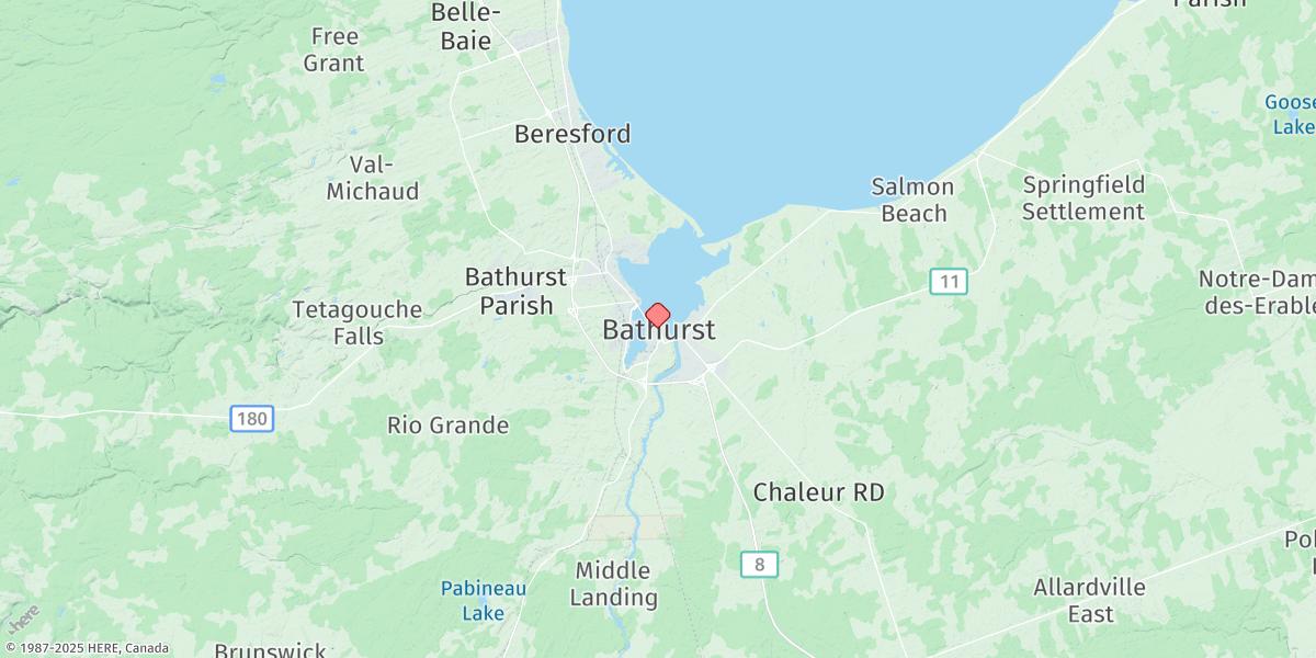 Map of BATHURST HARBOUR