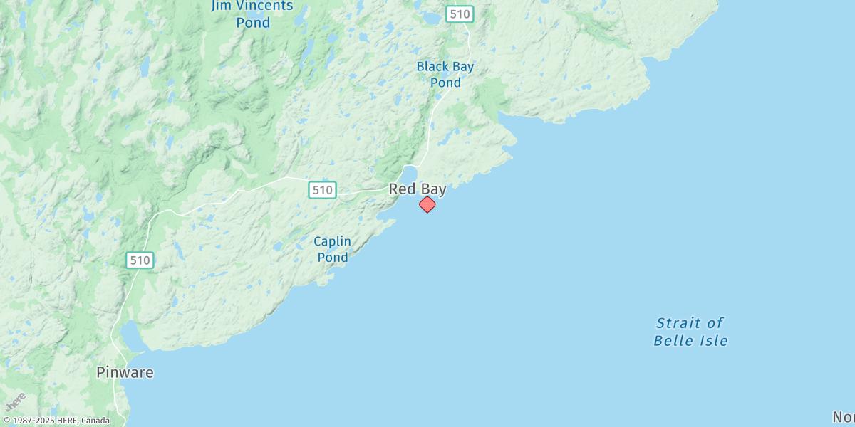 Map of RED BAY
