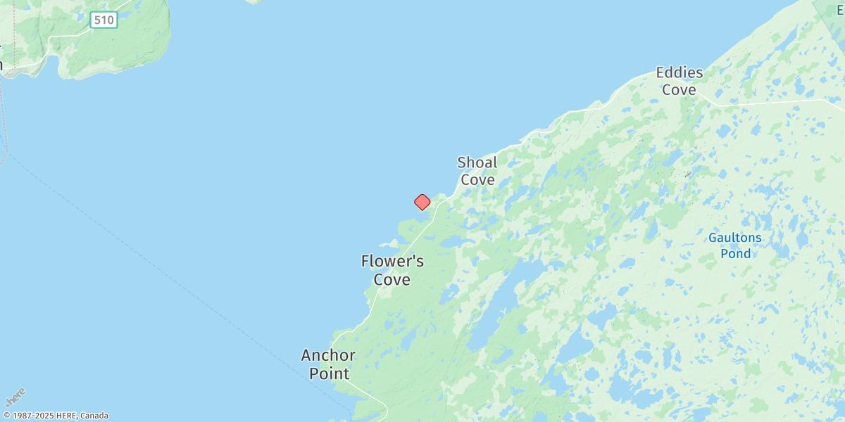 Map of SAVAGE COVE