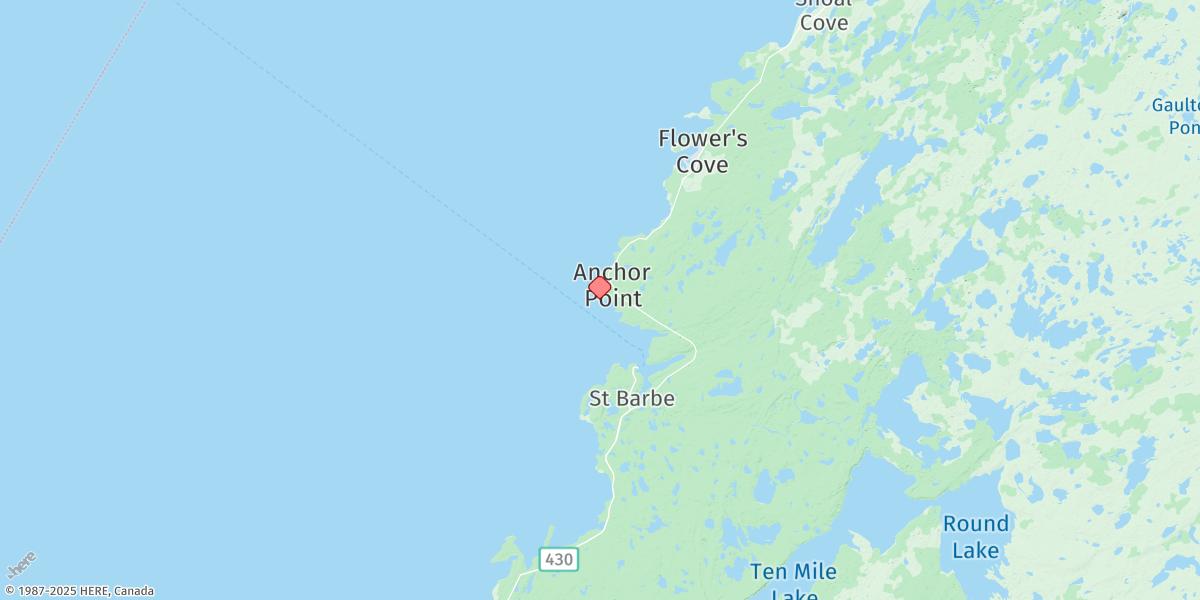 Map of Anchor Point