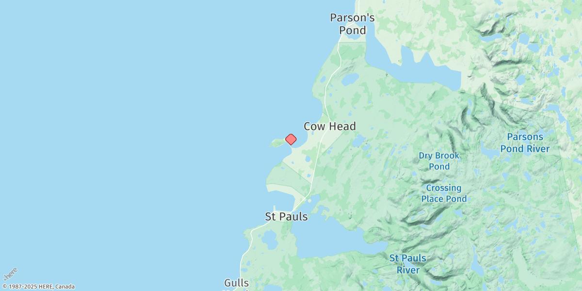 Map of COW HEAD