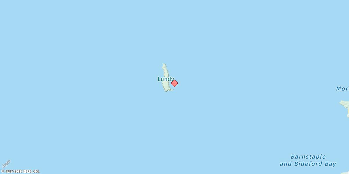 Map of Lundy