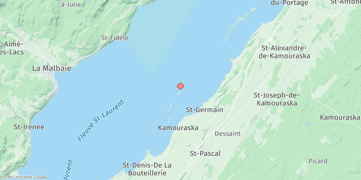Map of La Grande Île
