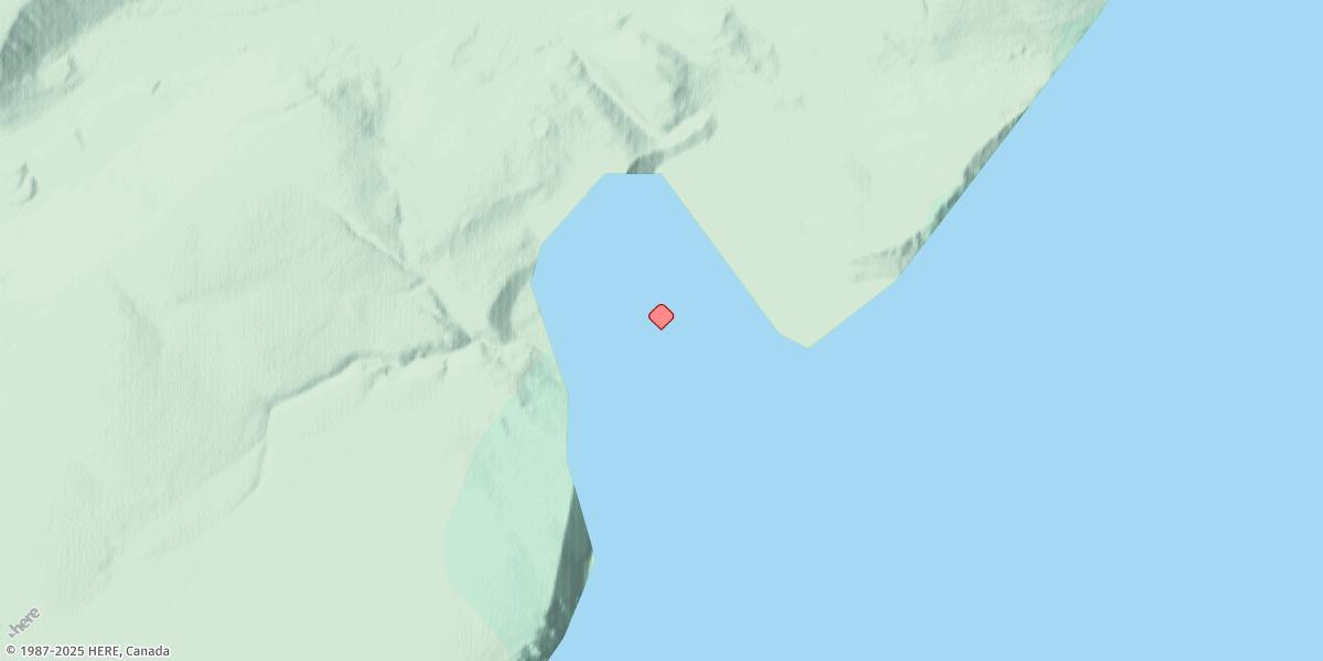 Map of Wrangel Bay