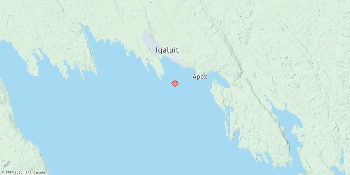 Map of Iqaluit