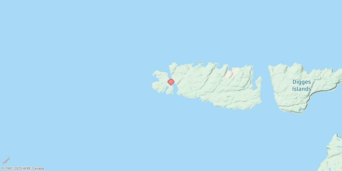 Map of Port De Laperriere