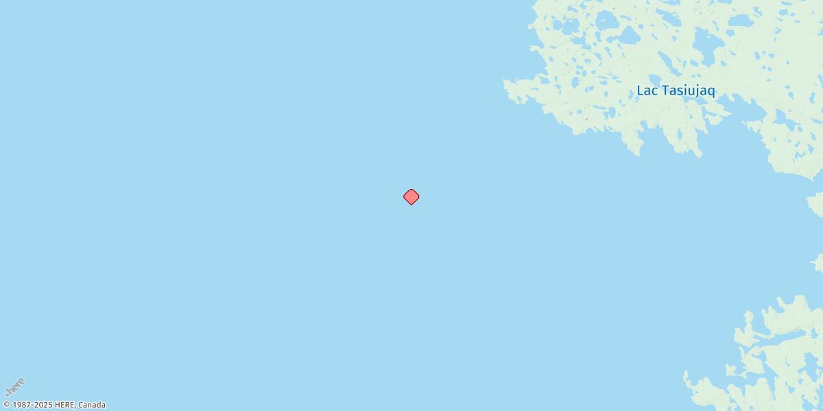 Map of North Kopak Island