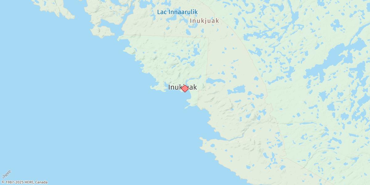 Map of Inukjuak