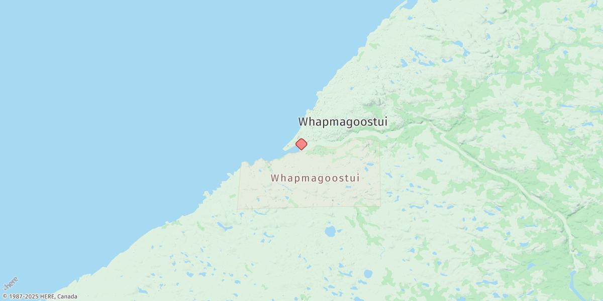 Map of Kuujjuarapik