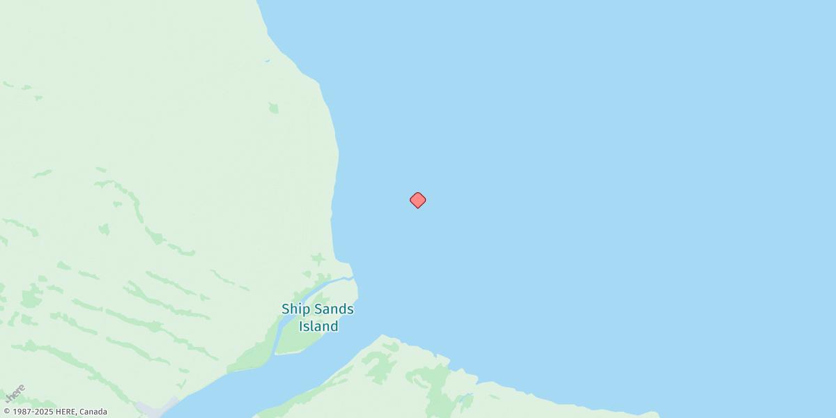 Map of Sand Head