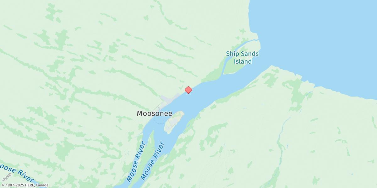Map of Nicholson Creek