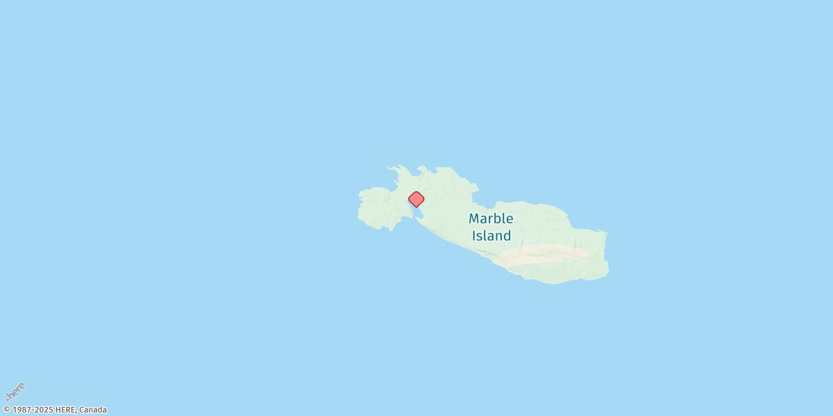 Map of Marble Island