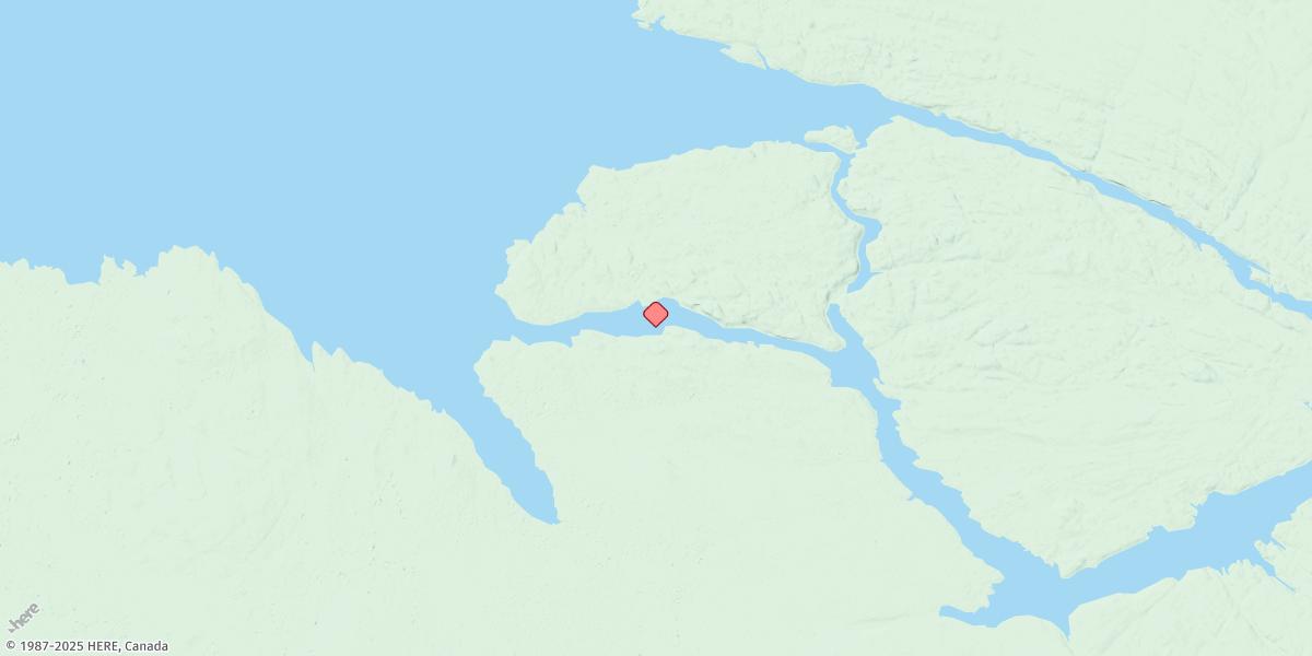 Map of Norton Island