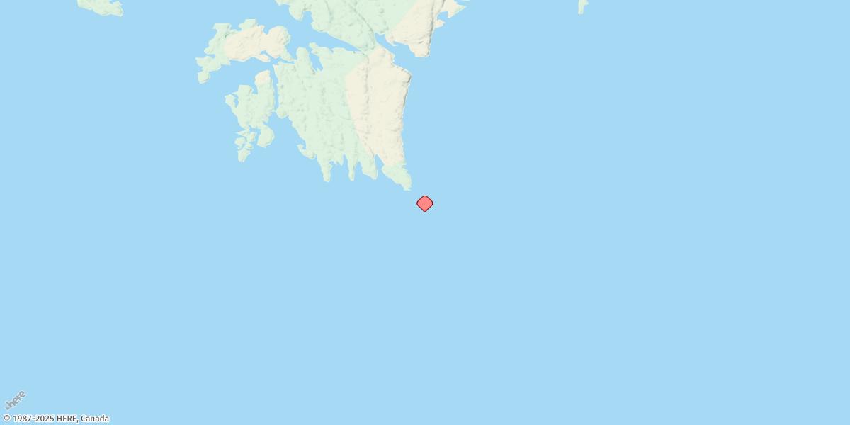 Map of Sevigny Point