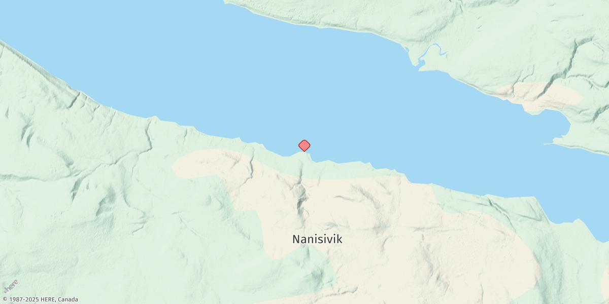 Map of Strathcona Sound
