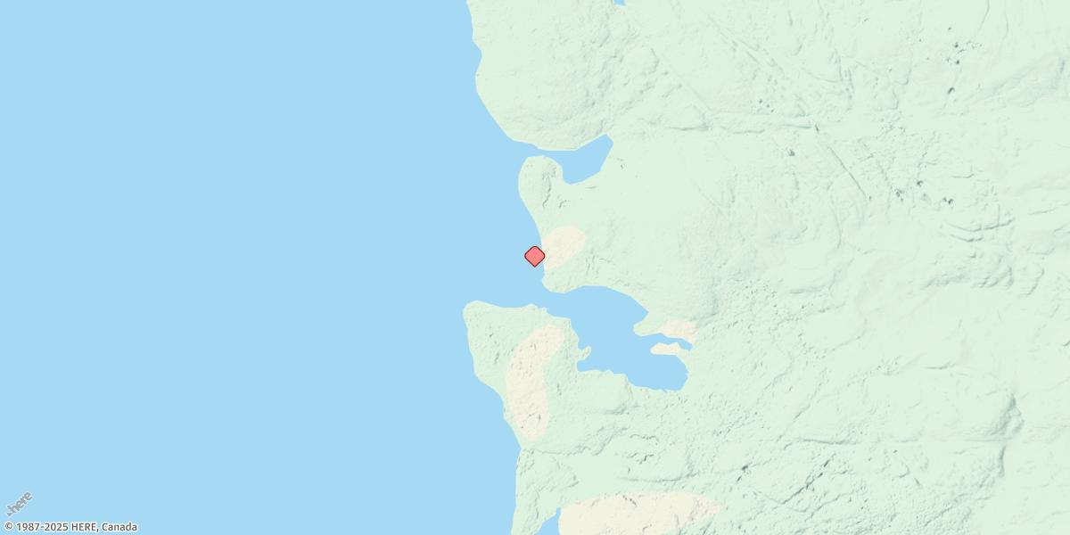 Map of Cape Miles