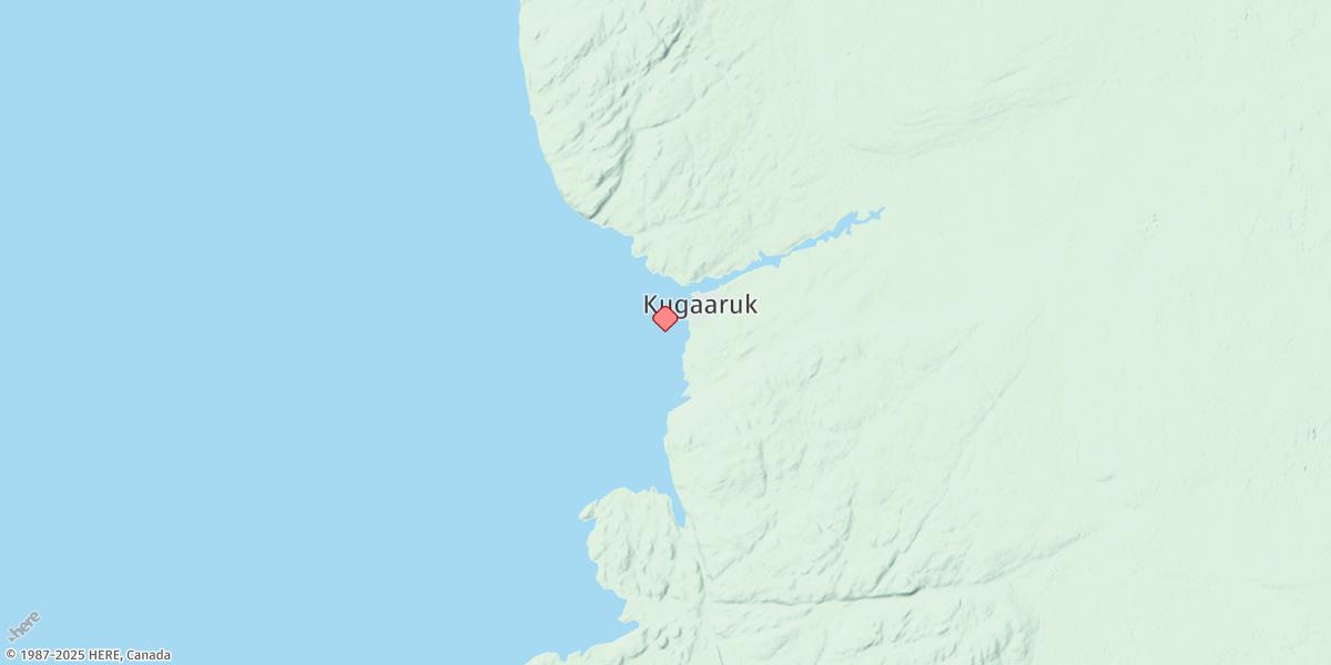 Map of Kugaaruk