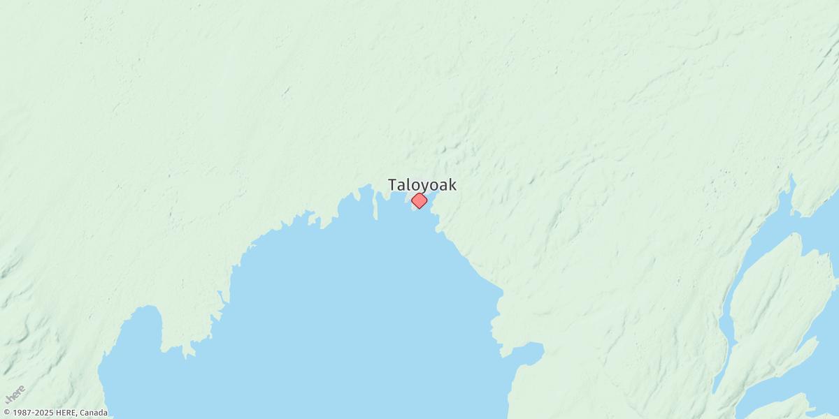 Map of Taloyoak