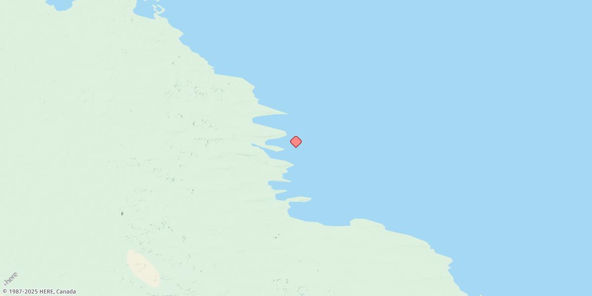 Map of Bernard Harbour