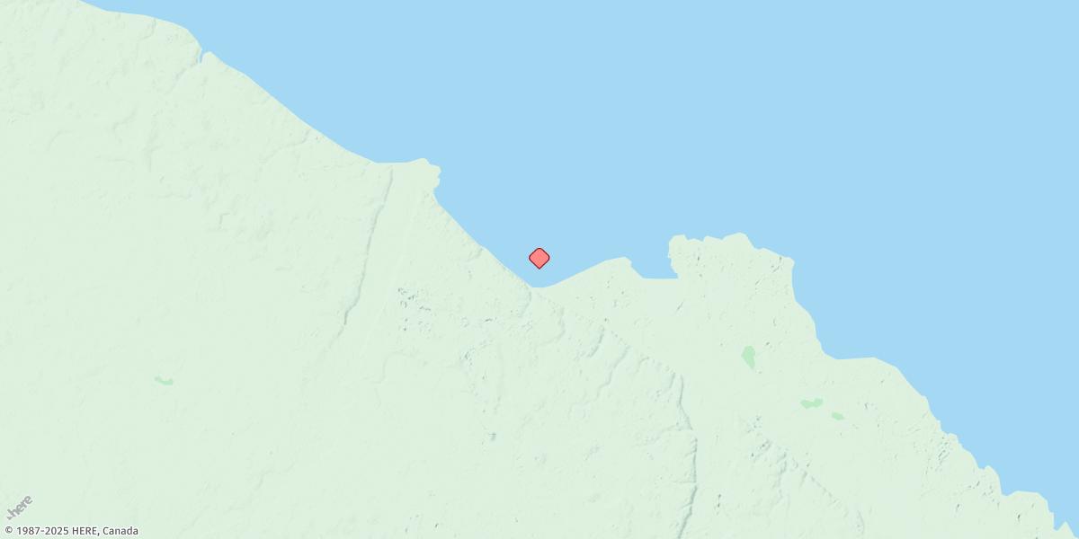 Map of Shingle Point