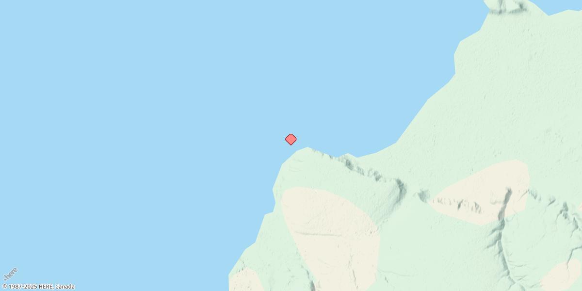 Map of Cape Skogn