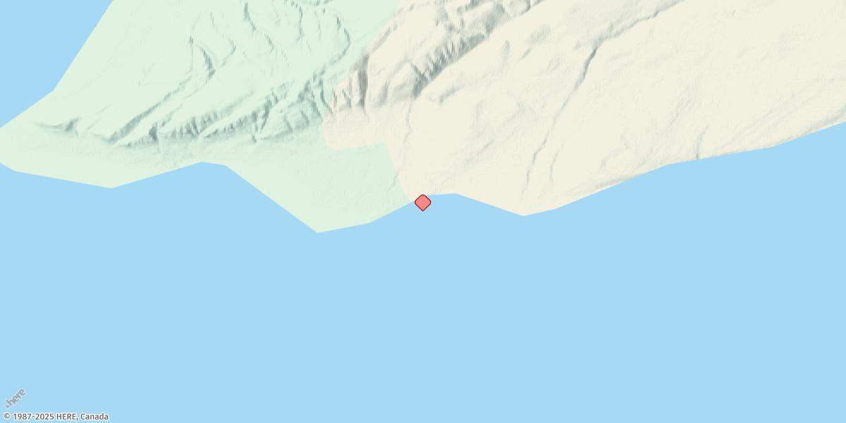 Map of Greely Fiord
