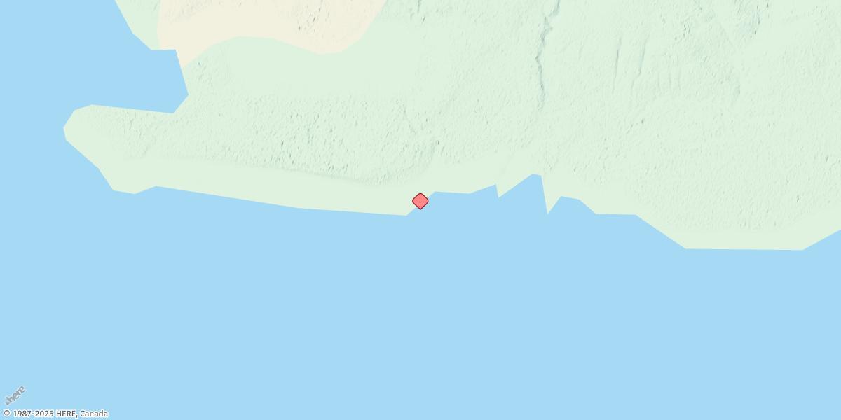 Map of Cameron Island