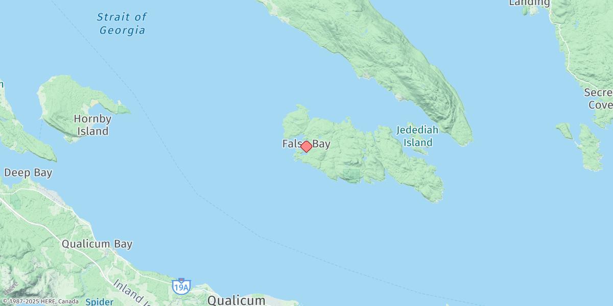 Map of False Bay