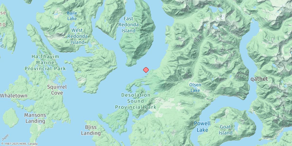 Map of Prideaux Haven
