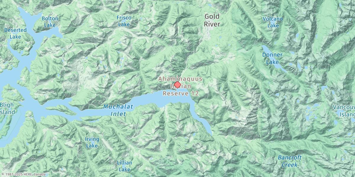 Map of Gold River