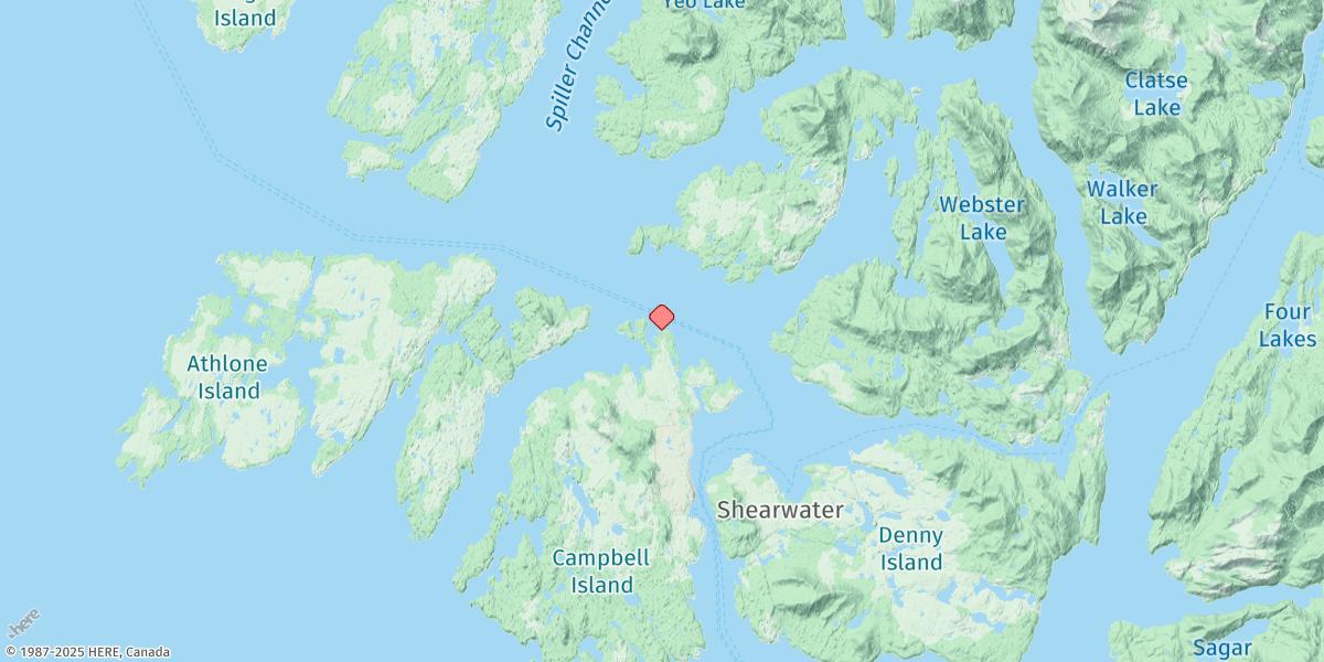 Map of Kynumpt Hbr.