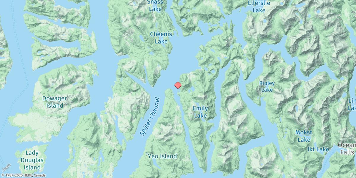 Map of Gerald Point