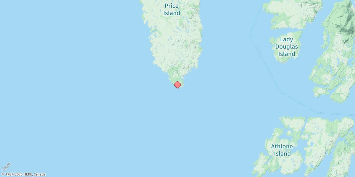 Map of Price Island