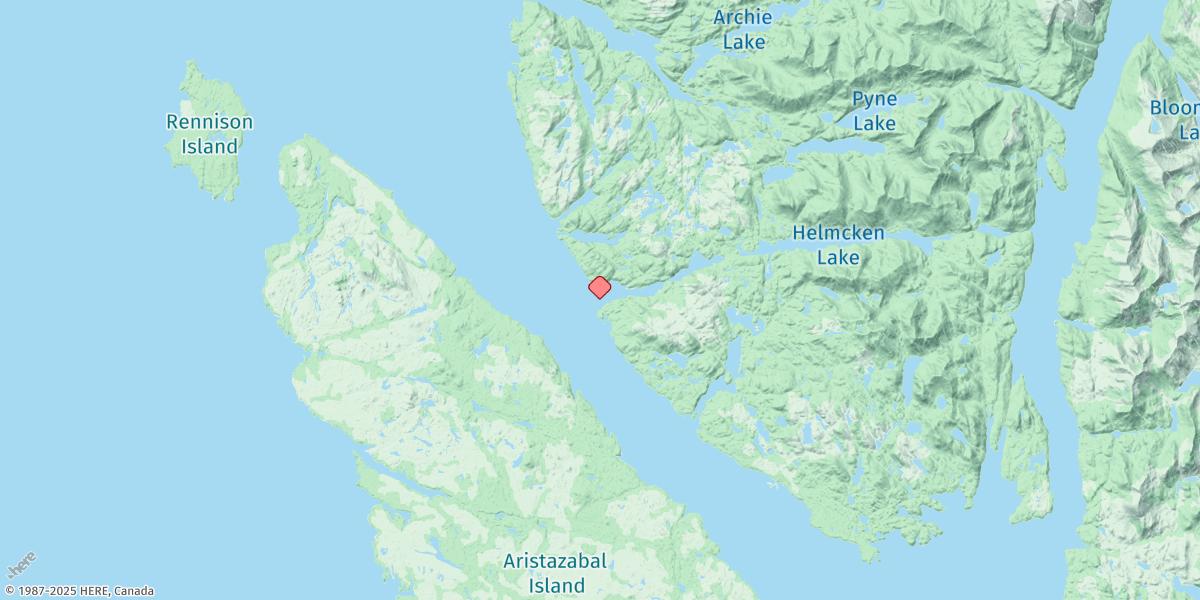 Map of Smithers Island